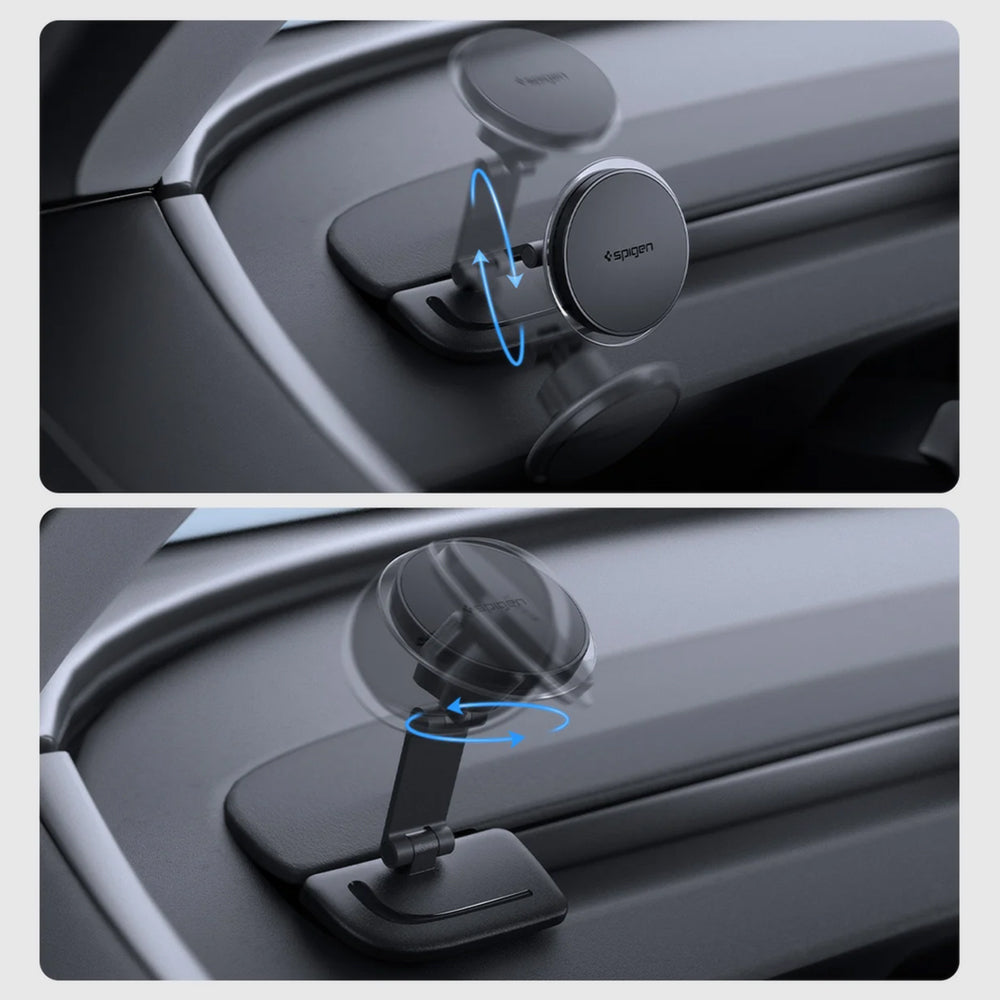 Suport cu Magnet pentru Grila de Ventilatie, Compatibil Tesla Y/3/Y L, - Spigen TAM110 (ACP11873) - Black