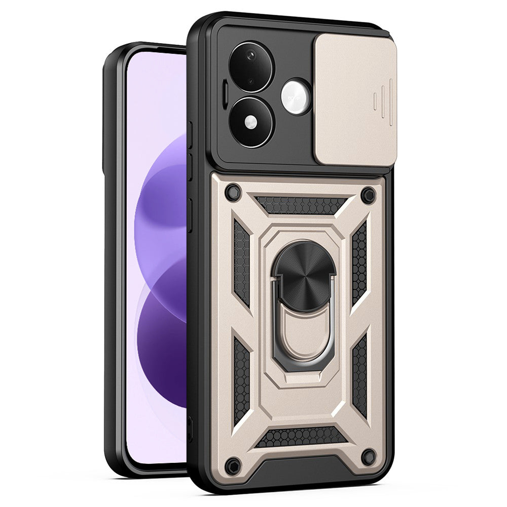 Husa de protectie Techsuit CamShield Series compatibil cu Xiaomi Redmi Note 17 4G / Redmi Note 17 5G, Auriu