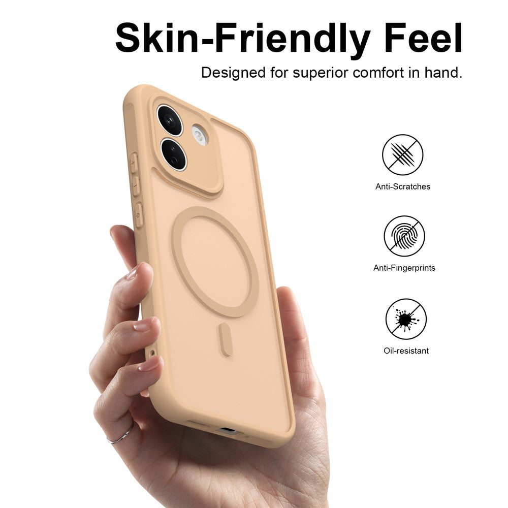 Husa de protectie Techsuit HaloFrost II cu inel magnetic compatibil cu Xiaomi Redmi Note 17 Pro 5G, Auriu