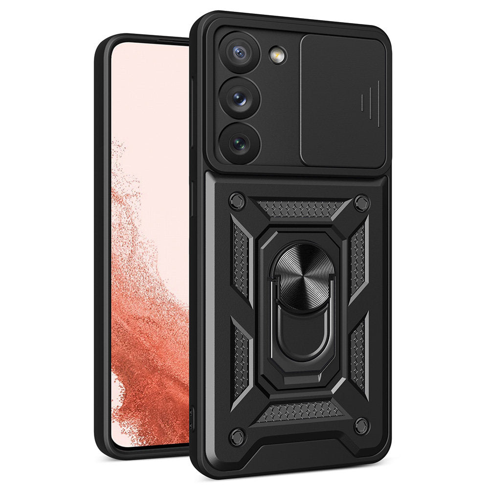 Husă Techsuit CamShield Series neagră pentru Samsung Galaxy S23 Plus