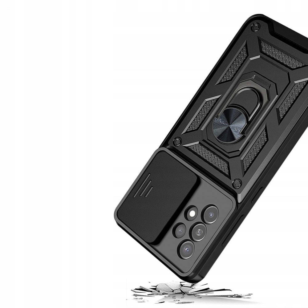 Husă Techsuit CamShield Series neagră pentru Samsung Galaxy A23 4G