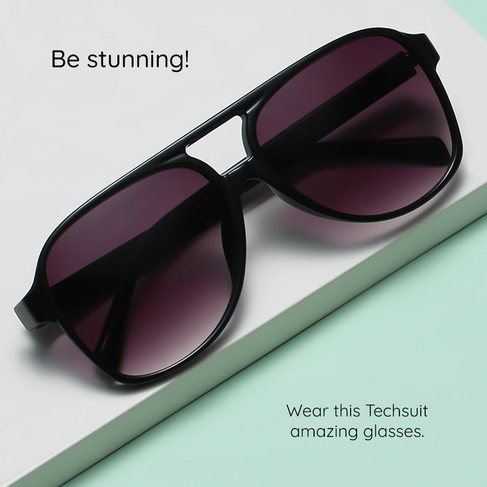Ochelari de Soare Techsuit (98061), Negru / Gri