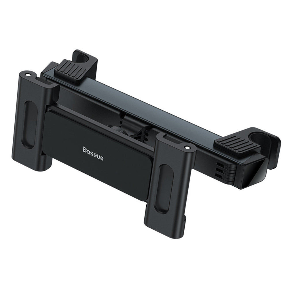 Suport Baseus JoyRide Pro (SUTQ000001), for Phone/Tablet, Headrest Installation, Silicone Pads, 360°, Foldable, Negru