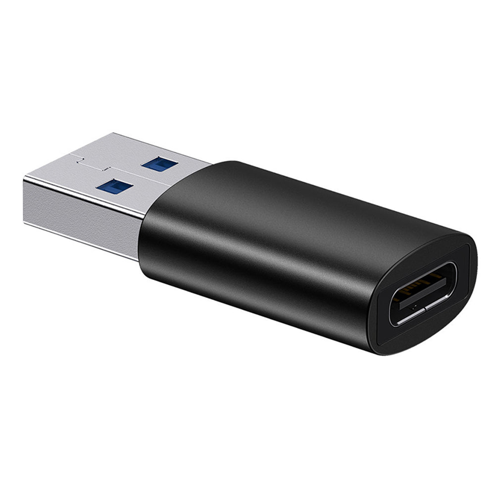 Adaptor Baseus OTG (ZJJQ000101), USB 3.1 la Type-C, Negru