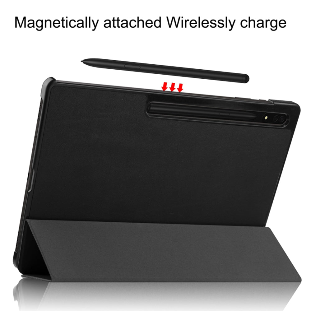 Husa de protectie tableta Techsuit FoldPro compatibil cu Samsung Galaxy Tab S9 Plus / S9 FE Plus / S10 Plus, Negru