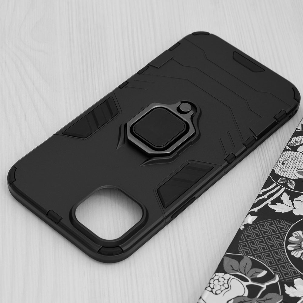 Husa de protectie Techsuit Silicone Shield compatibil cu iPhone 15 Plus, Negru