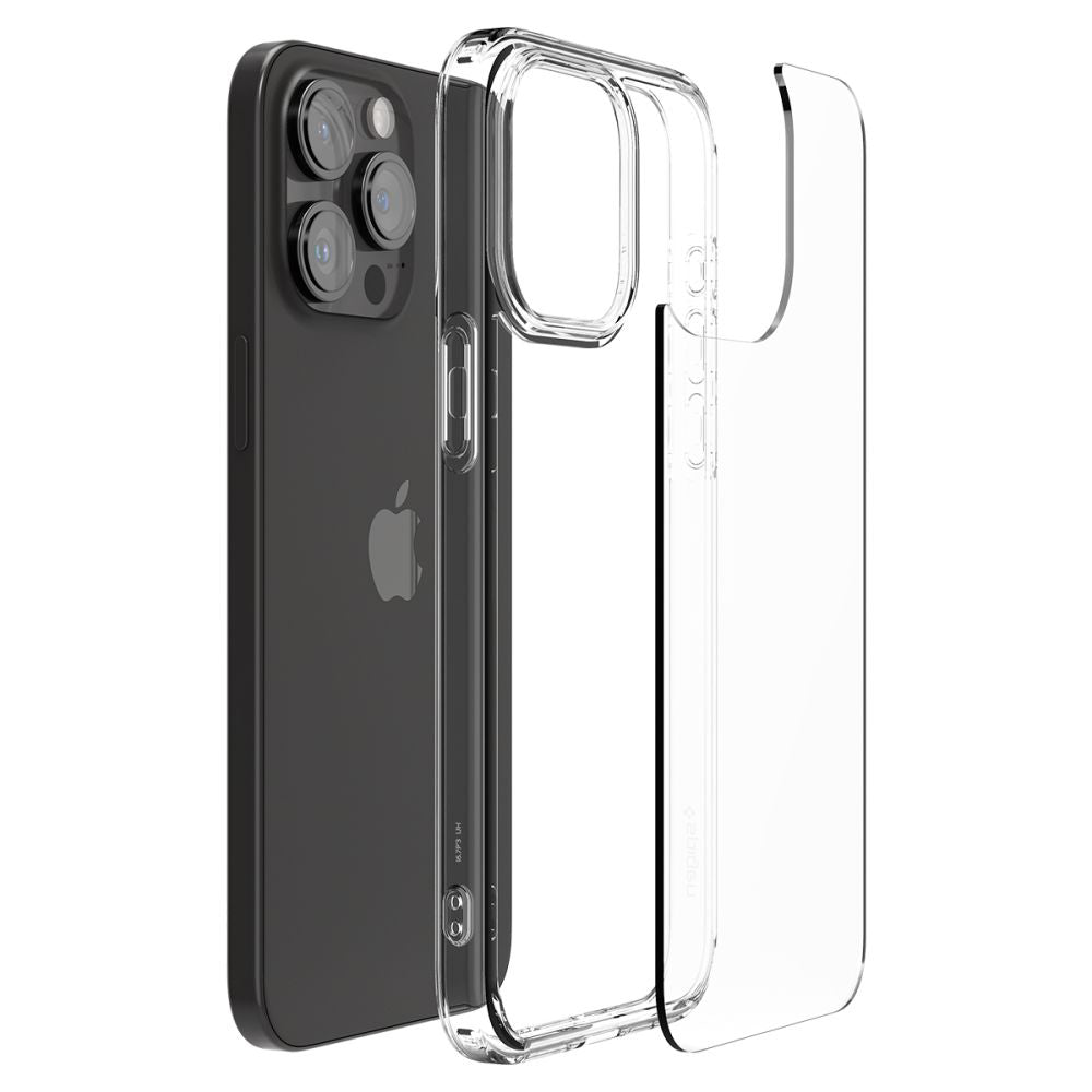 Husa de protectie Spigen Ultra Hybrid (ACS06565) compatibil cu iPhone 15 Pro Max, Transparent