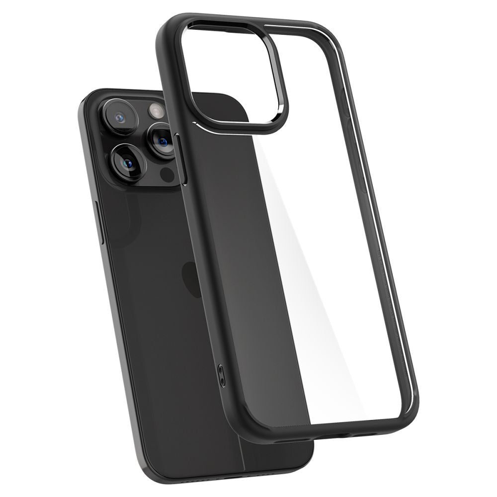 Husa de protectie Spigen Ultra Hybrid (ACS06570) compatibil cu iPhone 15 Pro Max, Negru Mat