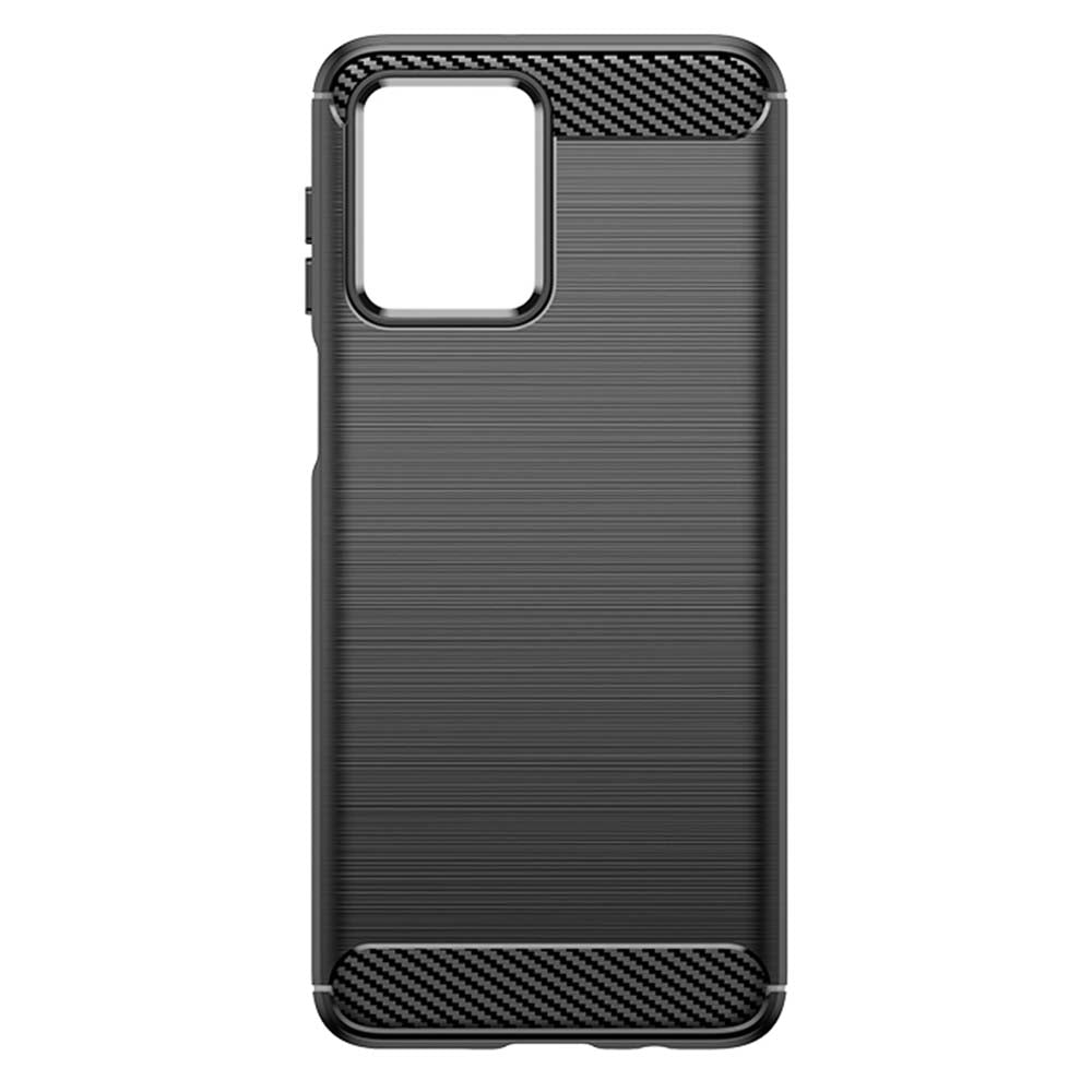 Husa de protectie Techsuit Carbon Silicone compatibil cu Motorola Moto G54 / Moto G54 Power Edition / Moto G64, Negru