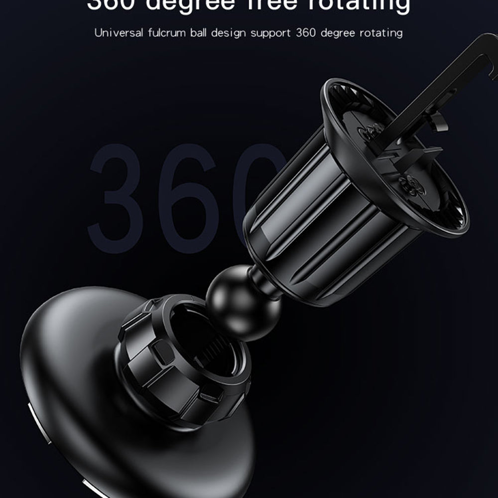 Suport Yesido (C156), Magnetic Grip for Air Vent, Negru