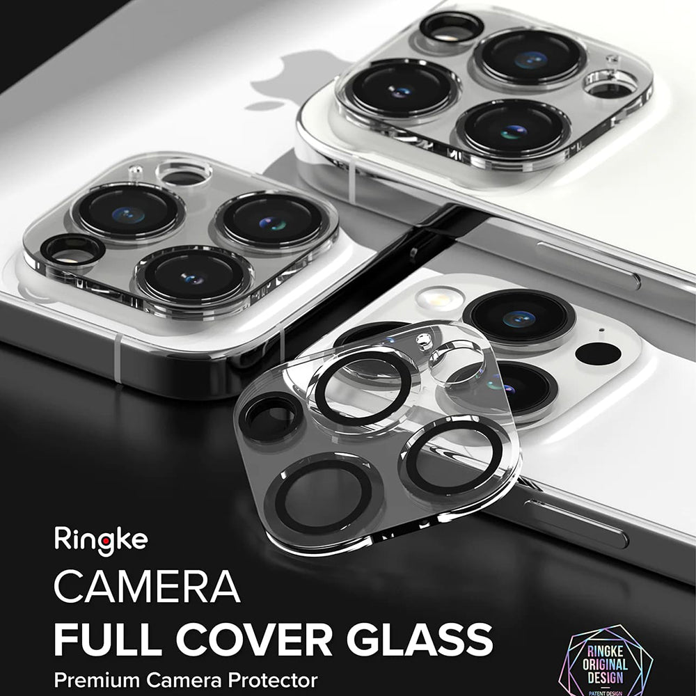 Folie de protectie Ringke Camera Glass (set de 2) compatibil cu iPhone 15 Pro, Transparent