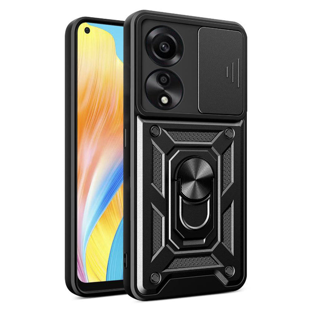 Husa de protectie Techsuit CamShield Series compatibil cu Oppo A78 4G, Negru