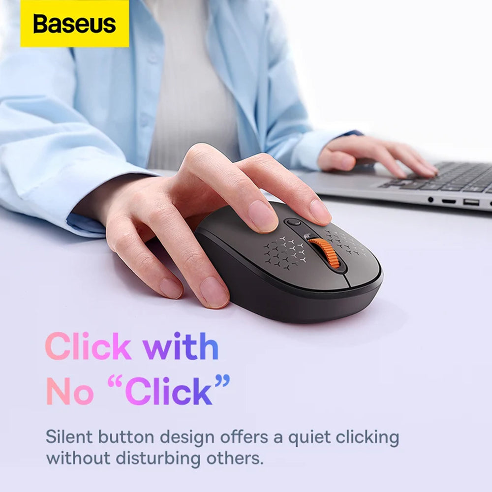 Mouse Baseus F01A (B01055502833-00), Wireless, Ergonomic, Gri