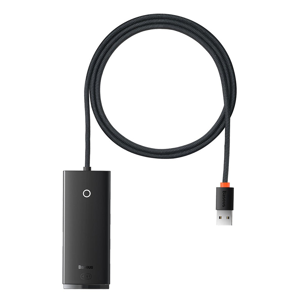 Hub Baseus Lite Series (WKQX030101), USB 3.0, Type-C, Negru