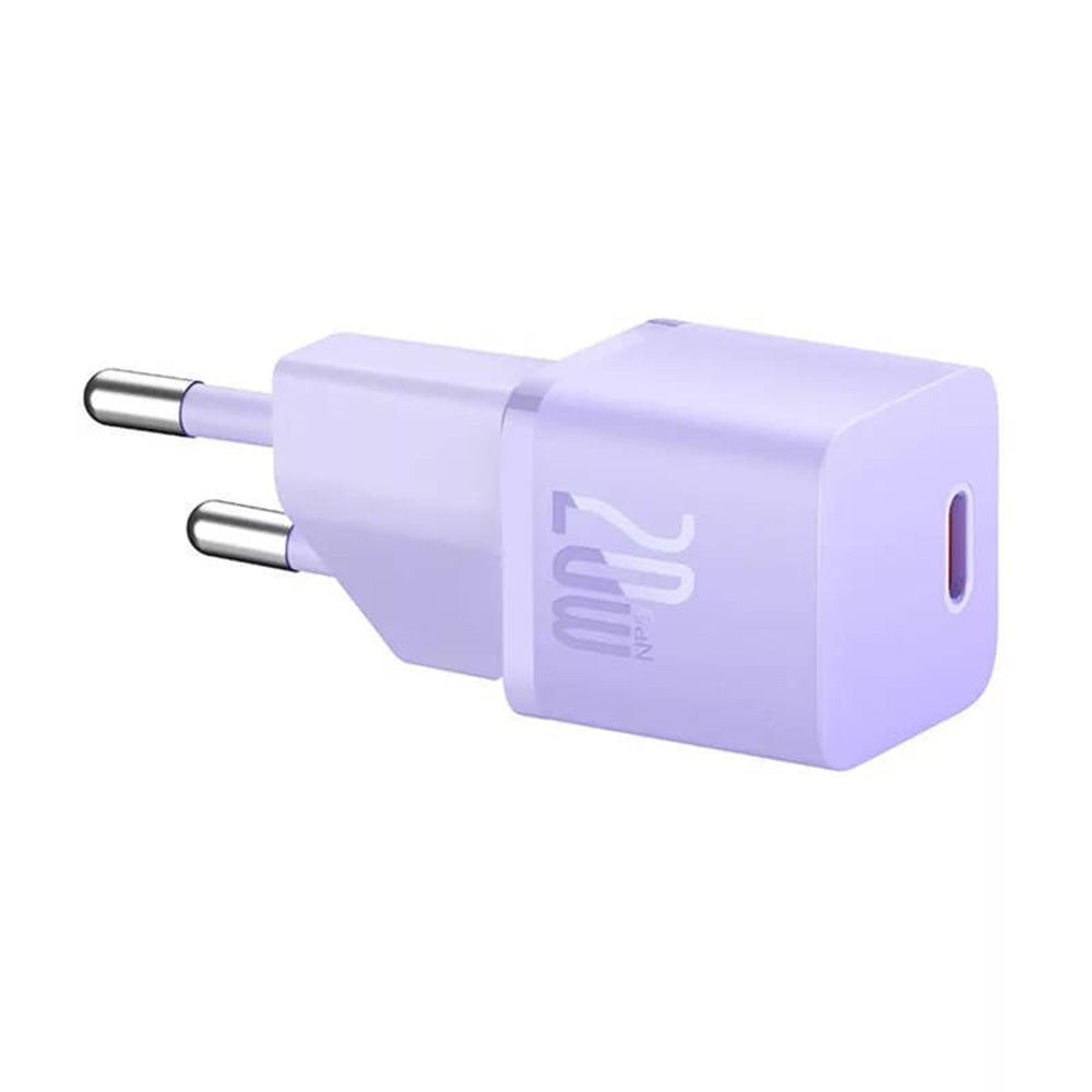 Incarcator Baseus (CCGN050105), GaN, Type-C, Fast Charging, 20W, Mov