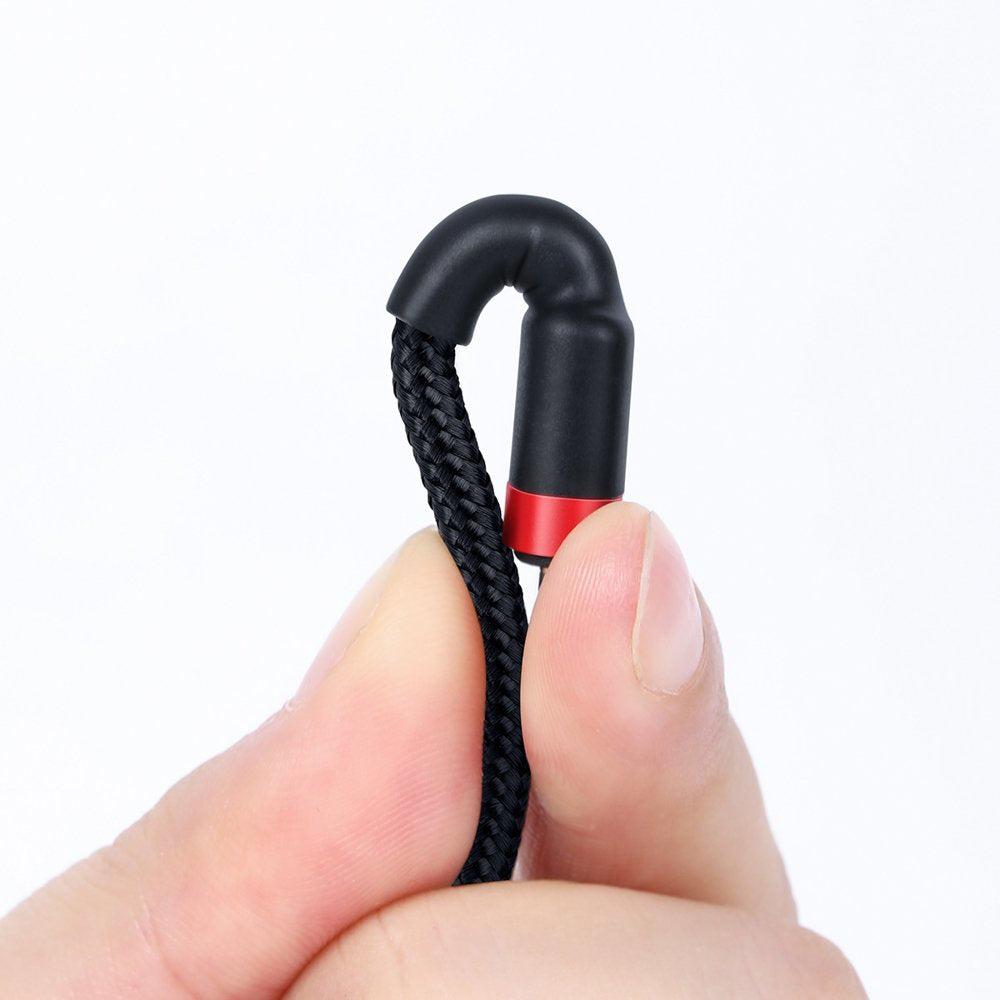 Cablu Baseus Cafule (CATKLF-H91), Type-C to Type-C, Fast Charging, 60W, 20V, 3A, 2m, Rosu / Black