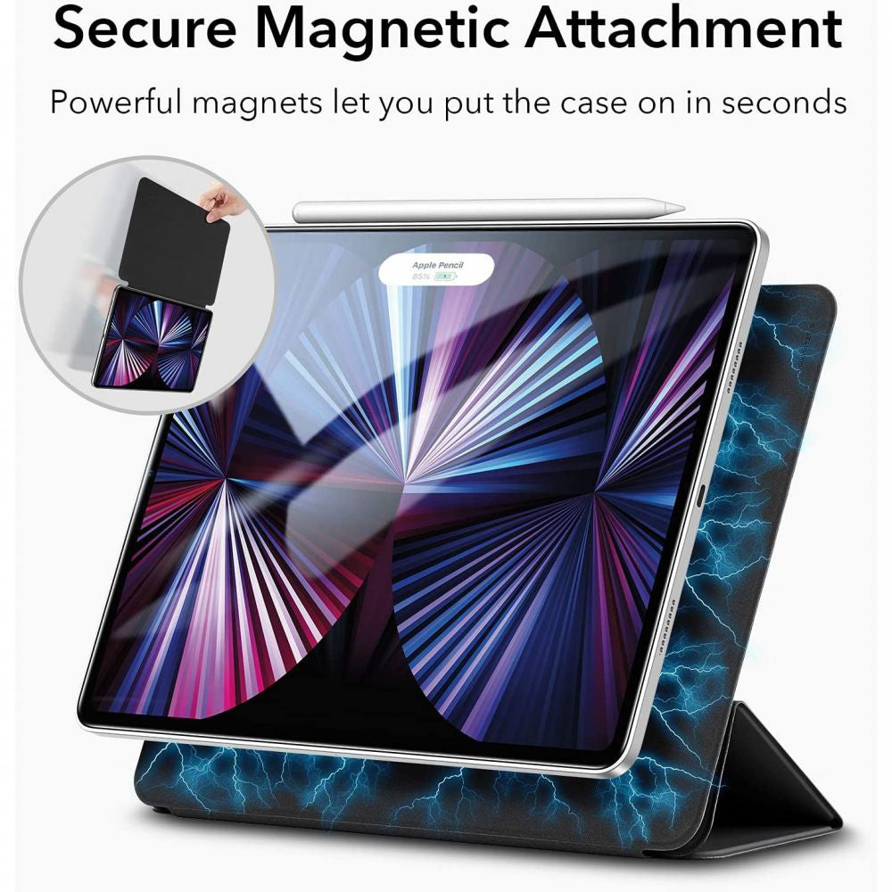 Husa de protectie tableta ESR Rebound Magnetic compatibil cu iPad Pro 11 (2018 / 2020 / 2021 / 2022), Bleumarin