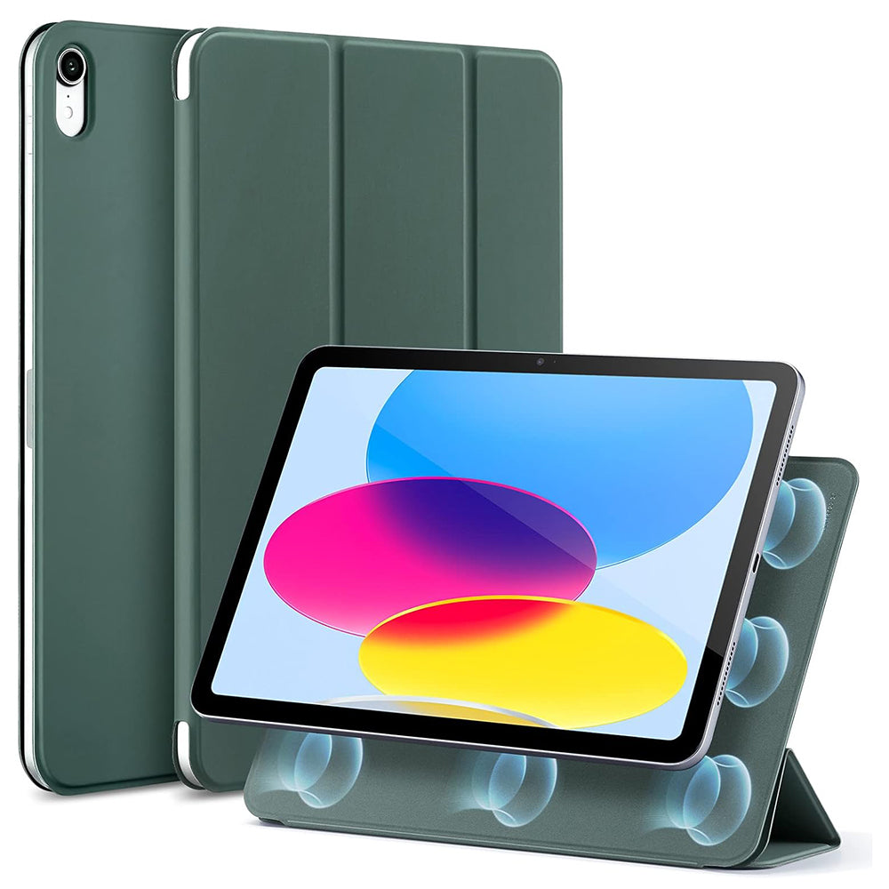 Husa de protectie tableta ESR Rebound Magnetic compatibil cu iPad 10 (2022) 10.9 / iPad 11 (2025) / iPad 12 (2026), Verde Padure