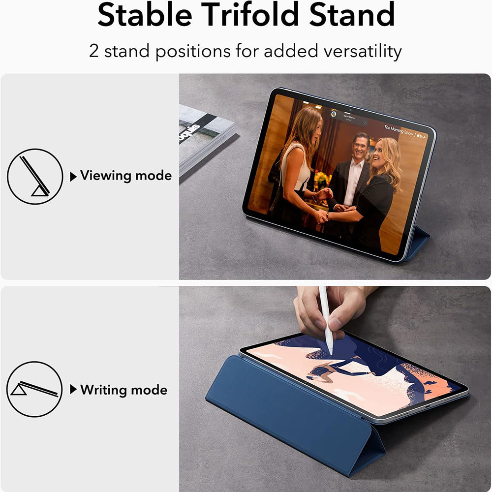 Husa de protectie tableta ESR Rebound Magnetic compatibil cu iPad 10 (2022) 10.9 / iPad 11 (2025) / iPad 12 (2026), Bleumarin