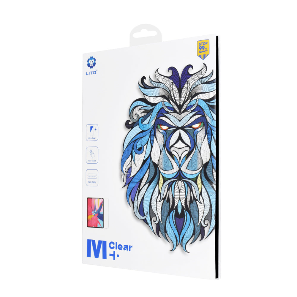 Husa de protectie tableta Lito 2.5D Classic Glass compatibil cu iPad 10 (2022) 10.9 / 11 (2025), Transparent