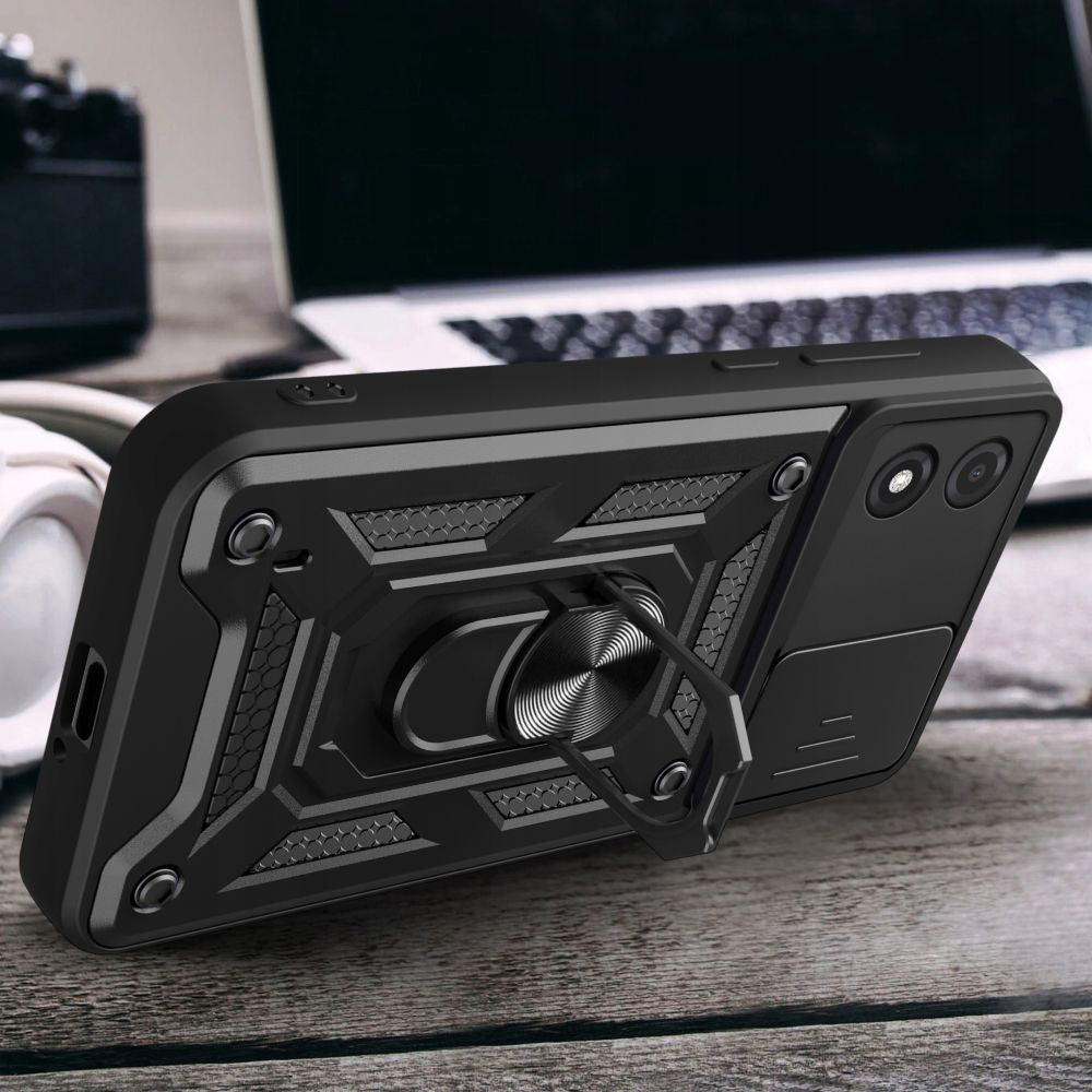 Husa de protectie Techsuit CamShield Series compatibil cu Motorola Moto E13, Negru