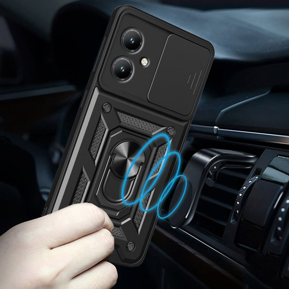 Husa de protectie Techsuit CamShield Series compatibil cu Motorola Moto G14, Negru