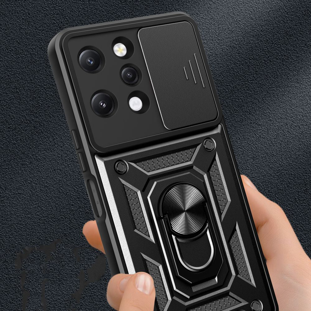 Husa de protectie Techsuit CamShield Series compatibil cu Xiaomi Redmi 12 4G / 12 5G, Negru