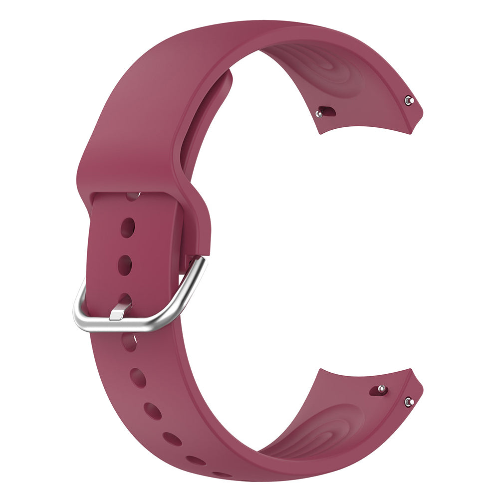 Curea smartwatch Techsuit Watchband 22mm (W003) compatibil cu Huawei Watch GT 2 46mm / GT 3 46mm, Xiaomi Watch S1 Pro / Active, Rosu Vin