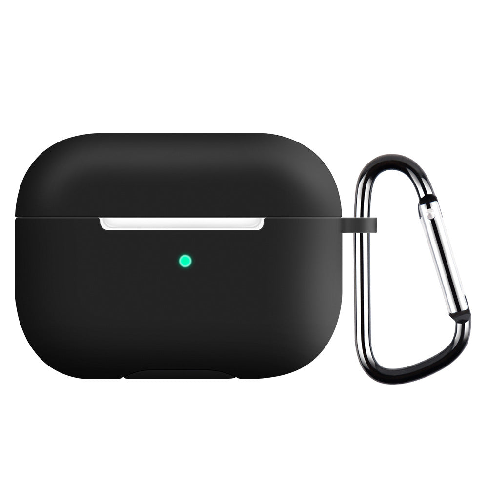 Casti Techsuit Silicone Case, for Apple AirPods 3, Smooth Ultrathin Material, Negru
