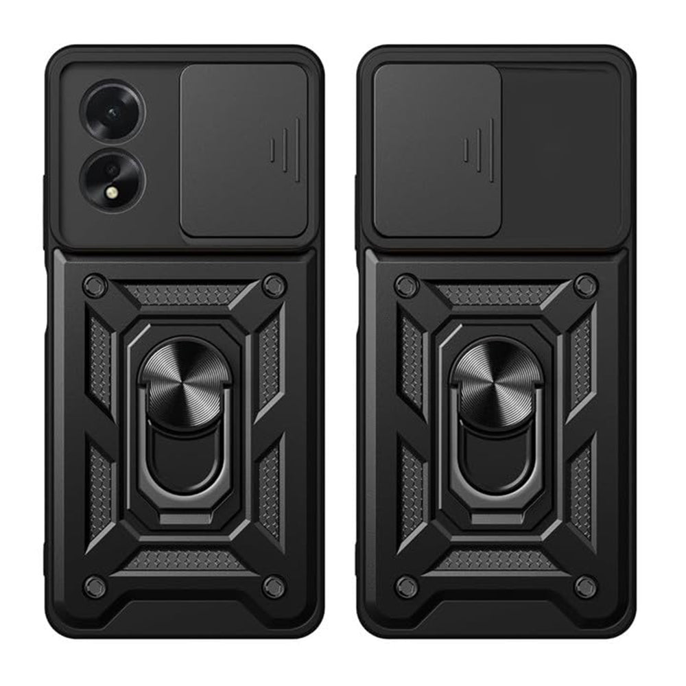 Husa de protectie Techsuit CamShield Series compatibil cu Oppo A58 4G, Negru