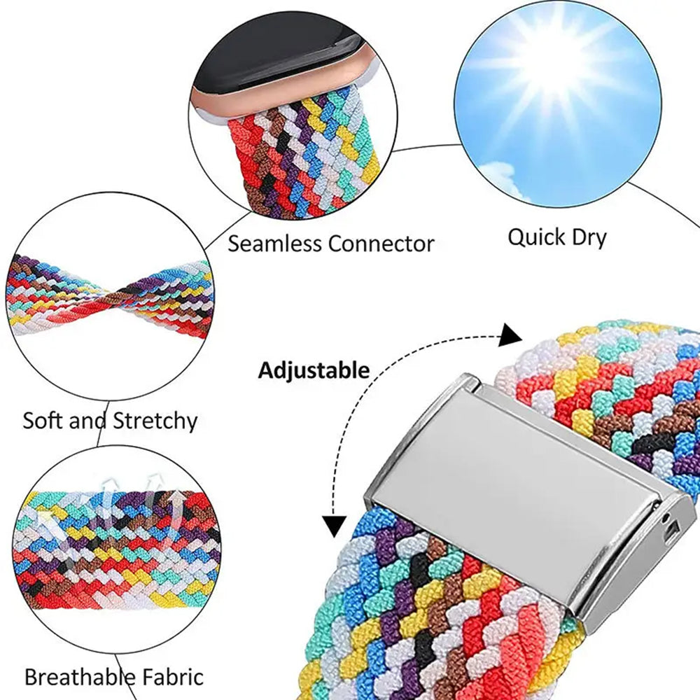 Curea smartwatch Techsuit Watchband (W032) compatibil cu Apple Watch 1/2/3/4/5/6/7/8/9/10/11/SE/SE 2/SE 3 (38/40/41/42mm), Heartbeat Purple
