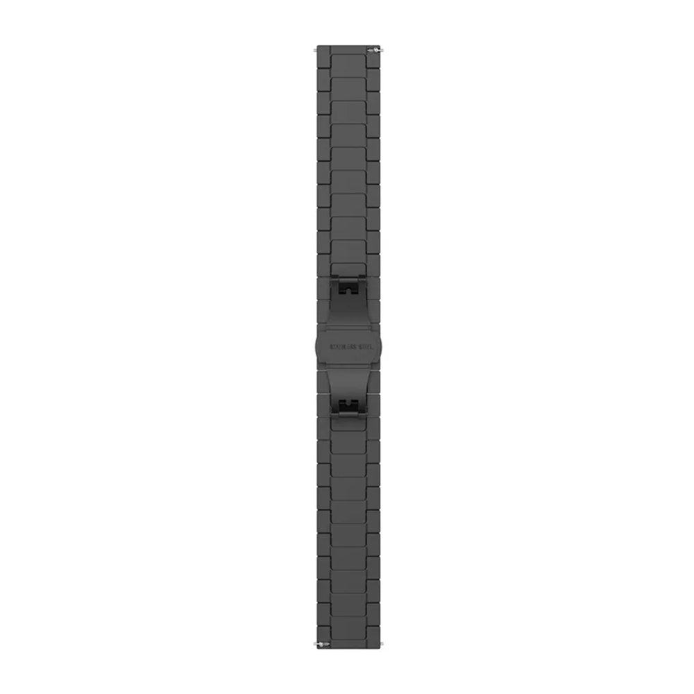 Curea smartwatch Techsuit Watchband 22mm (W012) compatibil cu Huawei Watch GT 2 (46mm)/GT 2 Pro/GT 3 Pro (46mm)/Ultimate, Xiaomi Watch S1, Negru