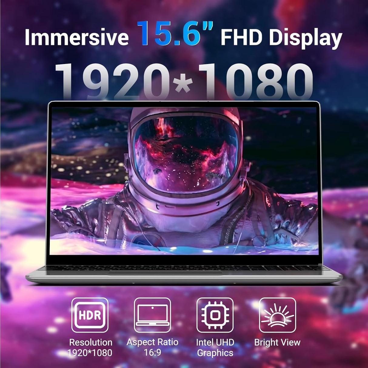 Notebook SADSYMB XU-133E, 16GB, 512GB, 15.6 Inch display, N95 CPU (3.4GHz)