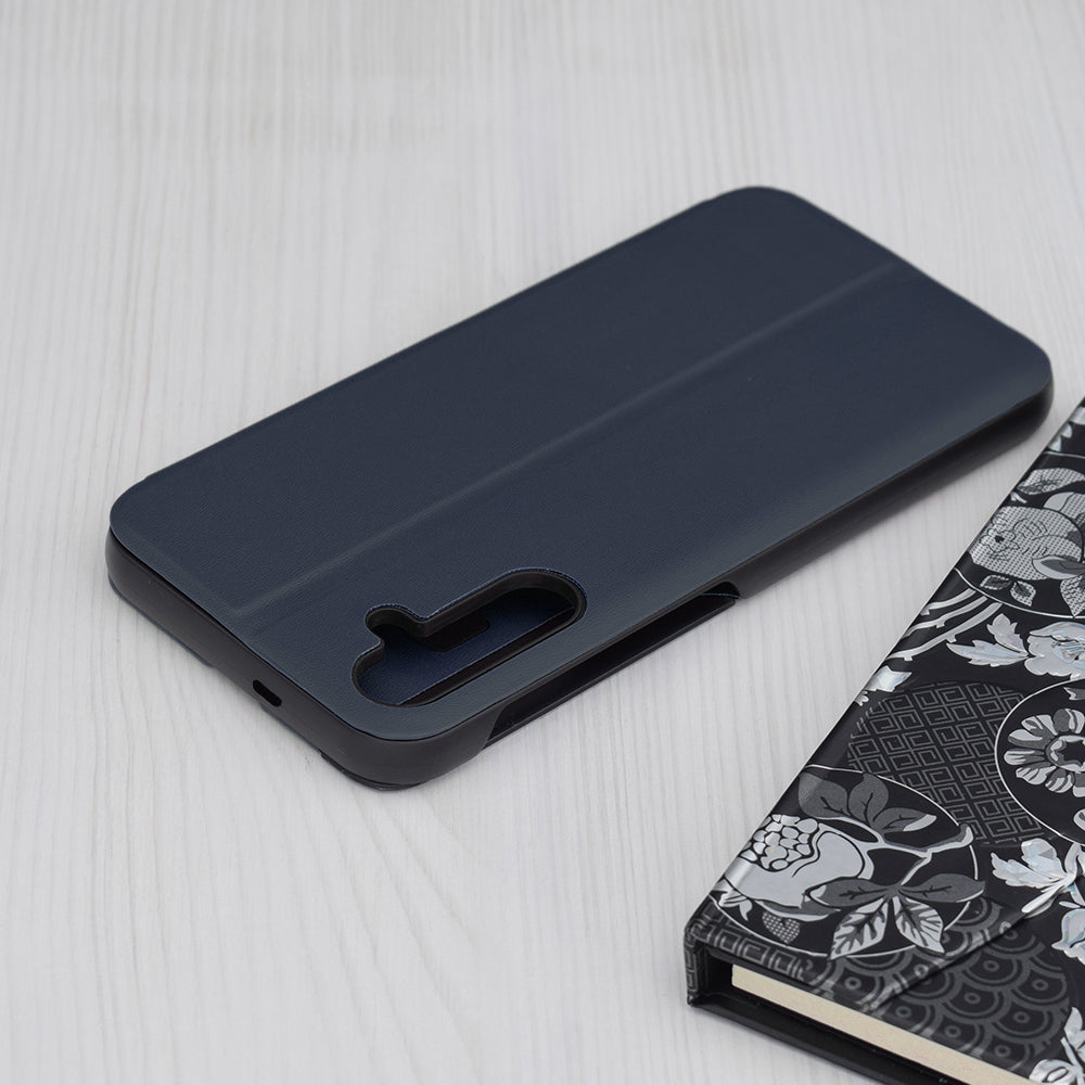 Husa de protectie Techsuit eFold Series compatibil cu Samsung Galaxy S24, Albastru Inchis