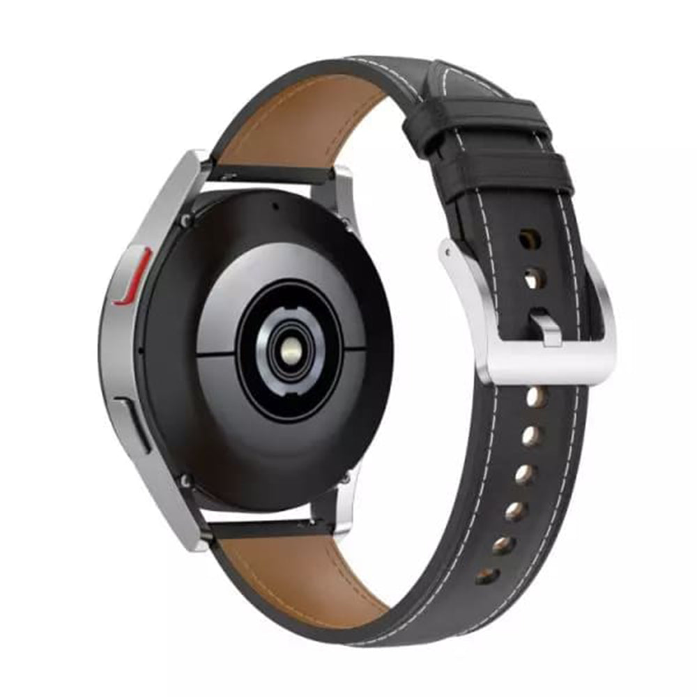 Curea smartwatch Techsuit Watchband 22mm (W048) compatibil cu Huawei Watch GT 2 (46mm)/GT 2 Pro/GT 3 Pro (46mm)/Ultimate, Xiaomi Watch S1, Negru