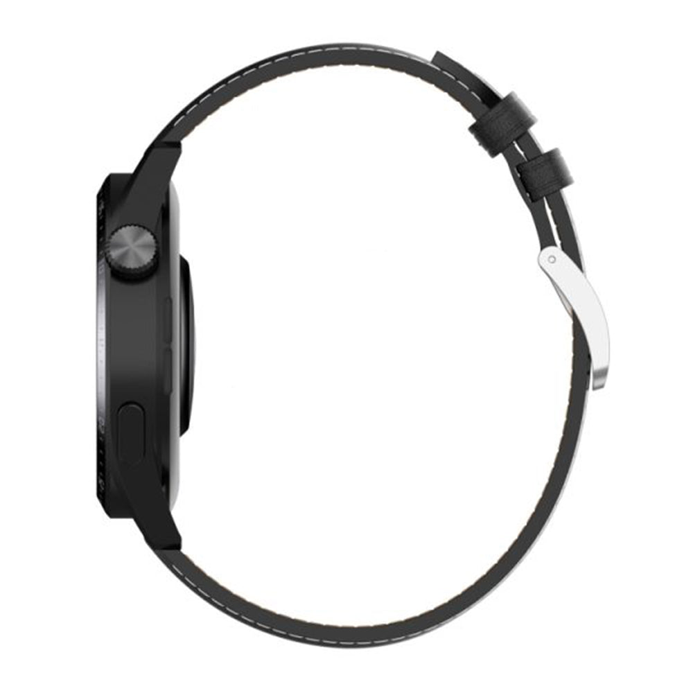 Curea smartwatch Techsuit Watchband 20mm (W048) compatibil cu Samsung Galaxy Watch 4/5/Active 2, Huawei Watch GT 3 (42mm)/GT 3 Pro (43mm), Negru