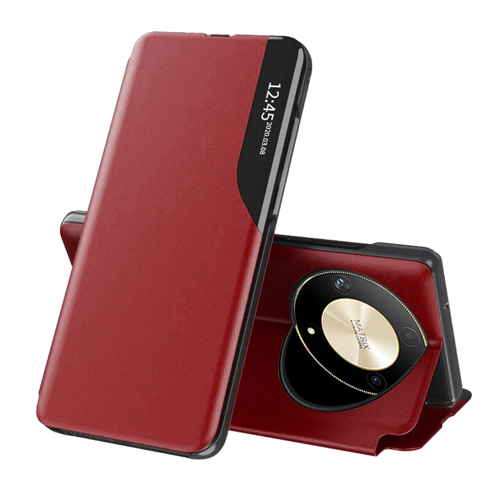 Husa de protectie Techsuit eFold Series compatibil cu Honor Magic6 Lite, Rosu