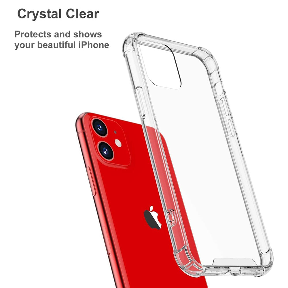 Husa de protectie Techsuit Shockproof Clear Silicone compatibil cu iPhone 12 mini, Transparent