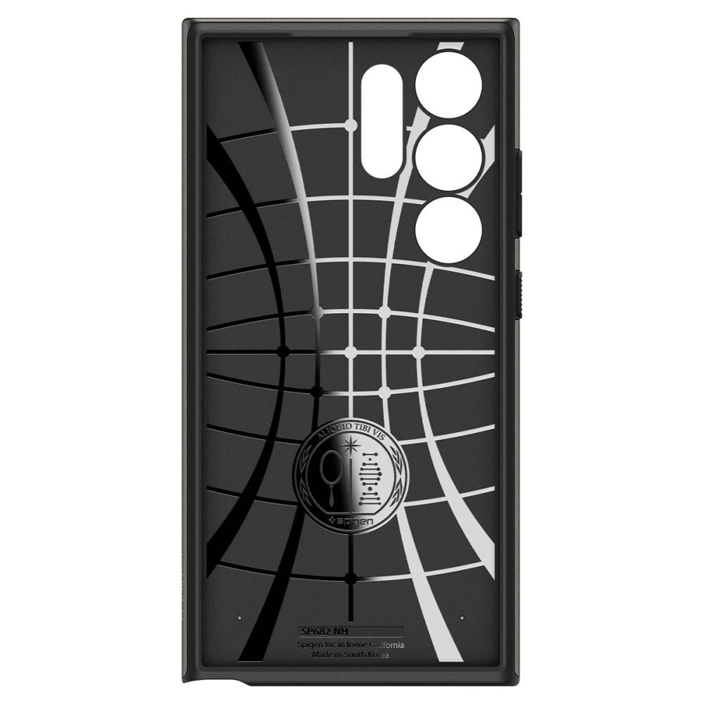 Husa de protectie Spigen Neo Hybrid (ACS07305) compatibil cu Samsung Galaxy S24 Ultra, Gunmetal