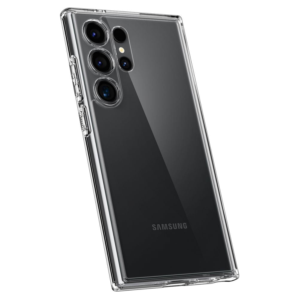Husa de protectie Spigen Ultra Hybrid (ACS07292) compatibil cu Samsung Galaxy S24 Ultra, Transparent