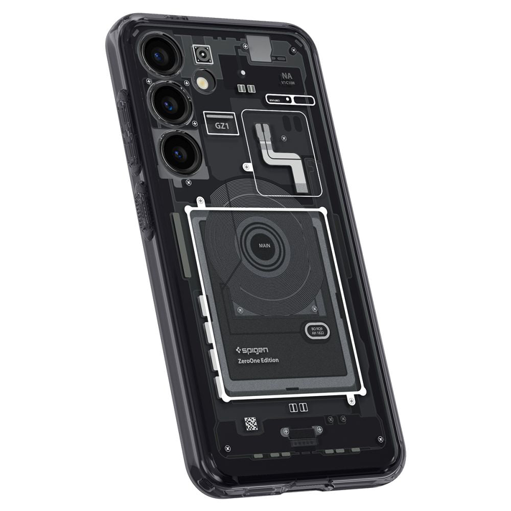 Husa de protectie Spigen Ultra Hybrid Zero One (ACS07350) compatibil cu Samsung Galaxy S24, Negru Mat