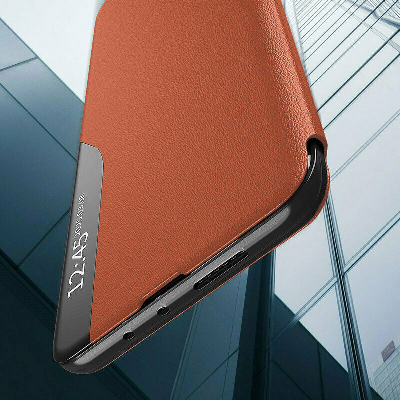 Husa de protectie Techsuit eFold Series compatibil cu Samsung Galaxy S25 Ultra, Portocaliu