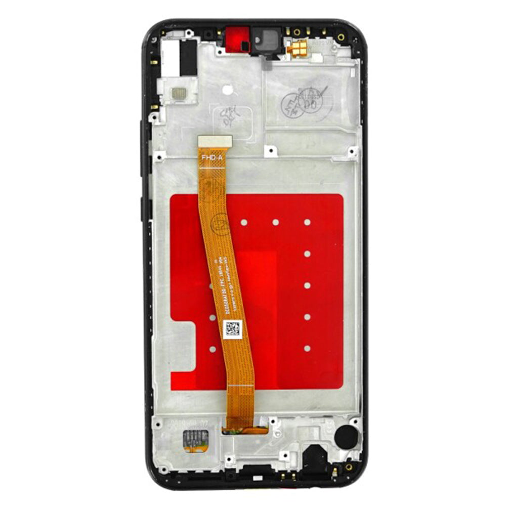 Componenta OEM LCD IPS Display Touchscreen with Frame (09487), Huawei P20 lite, Negru