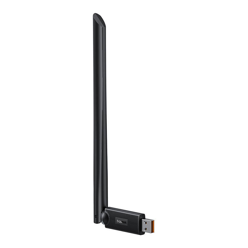 Adaptor Baseus Adapter Wi-Fi with Antenna FastJoy (B01317600111-00), USB 2.0, 150Mbps, Windows/Linux, Negru