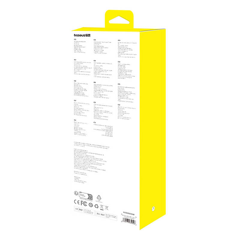 Baseus Car Vacuum Cleaner A0 Pro (C30466500111-00), Type-C, 2000mAh, 30W, 1.5A, Negru