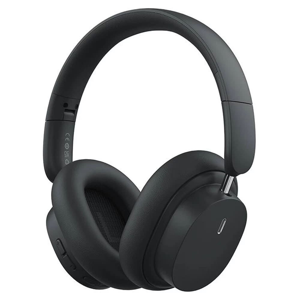 Casti Baseus Wireless Bowie D05 (A00024601113-00), Bluetooth 5.2, ENC Noise Cancelling for HD Calls, Negru