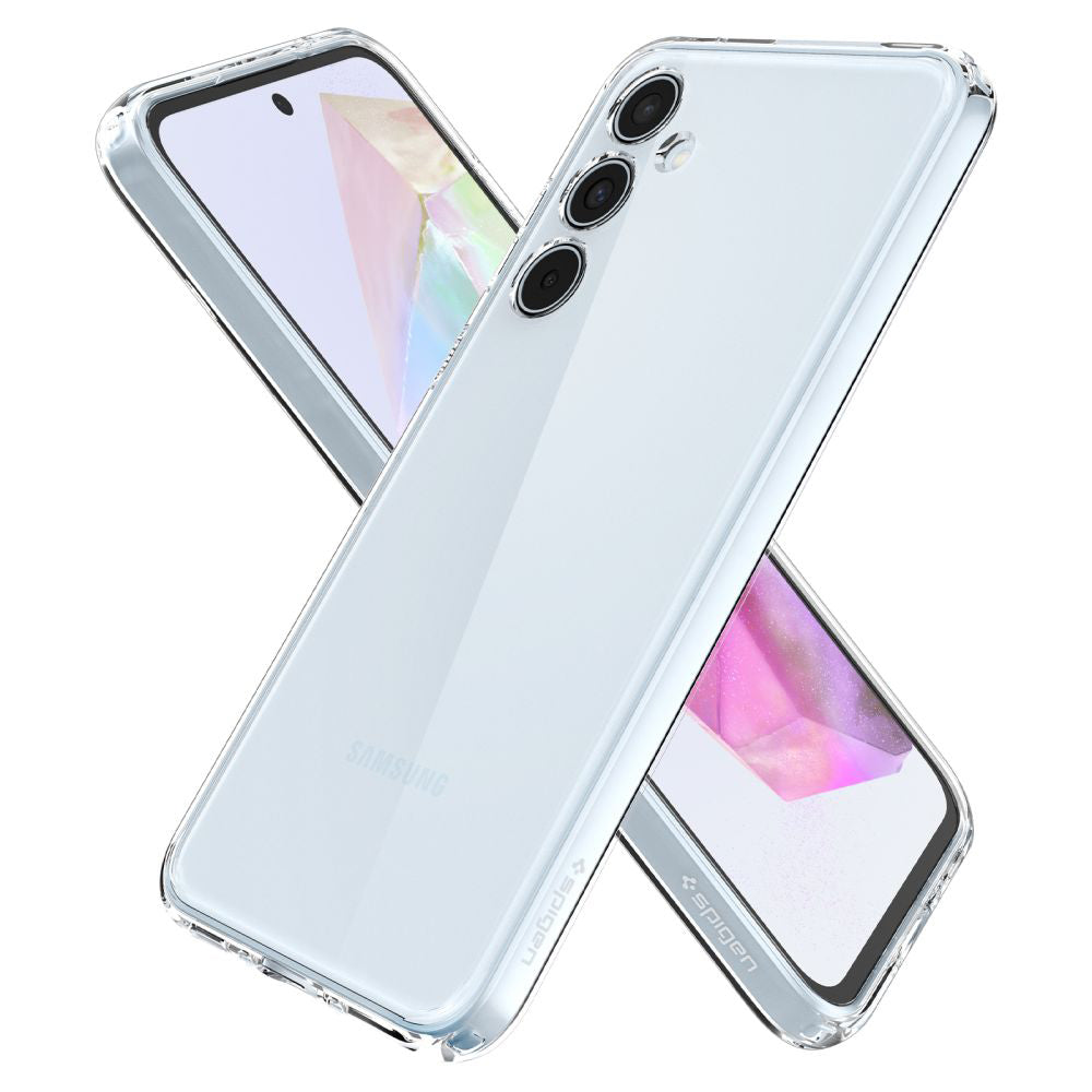Spigen Husa de protectie Spigen Ultra Hybrid (ACS07523) compatibil cu Samsung Galaxy A35 5G, Transparent – imagine 4