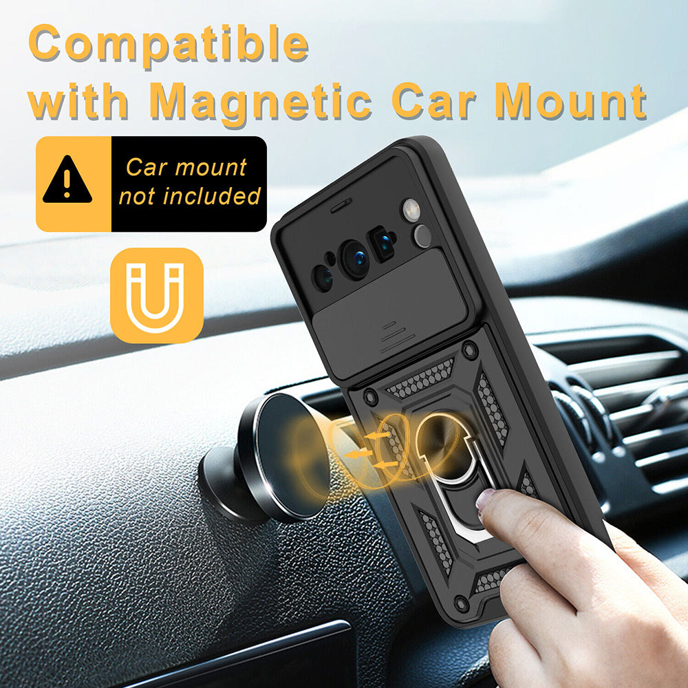 Husa de protectie Techsuit CamShield Series compatibil cu Google Pixel 8 Pro, Negru