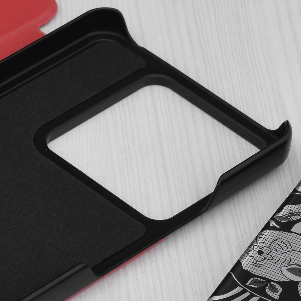 Husa de protectie Techsuit eFold Series compatibil cu Xiaomi Redmi Note 13 Pro 5G / Poco X6, Rosu