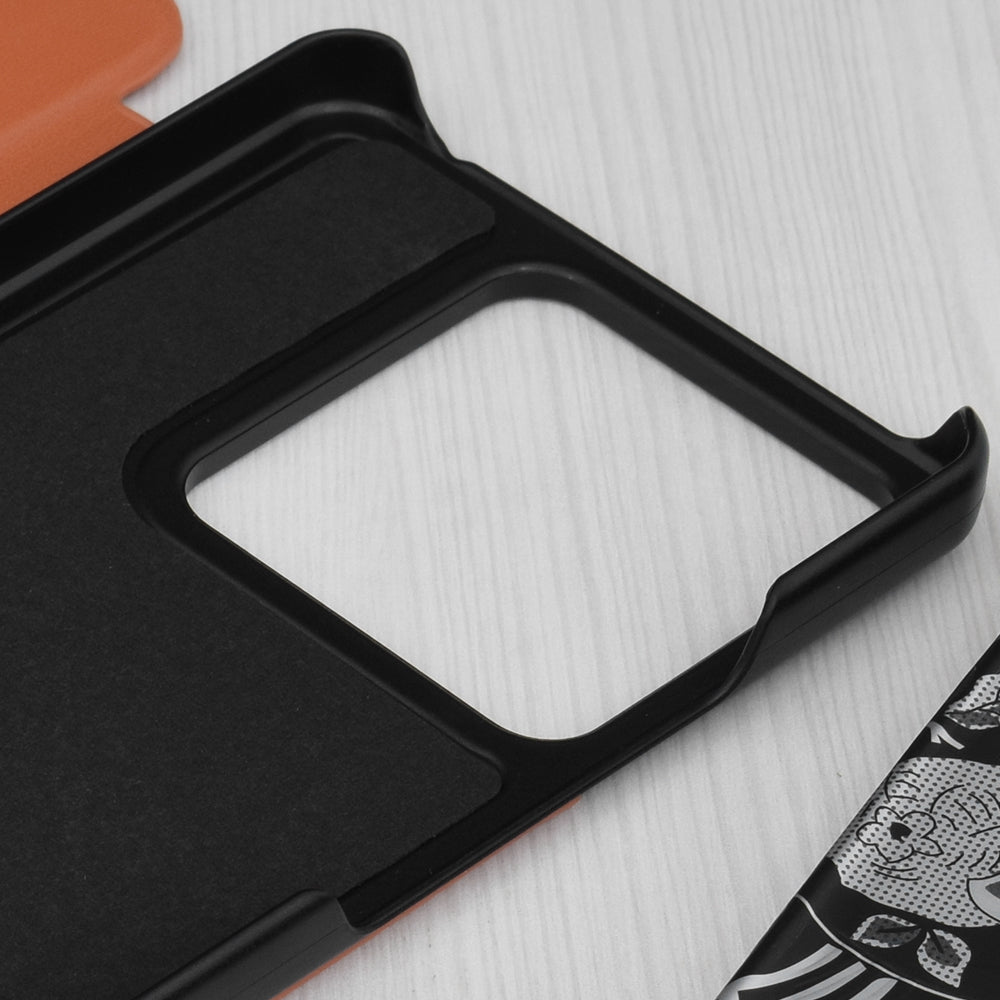 Husa de protectie Techsuit eFold Series compatibil cu Xiaomi Redmi Note 13 5G, Portocaliu